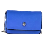 Blue Fabric Alexander McQueen Crossbody Bag