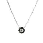 Silver White Gold Piaget Necklace