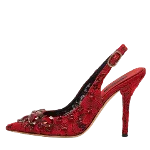 Red Lace Dolce & Gabbana Heels