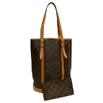 Brown Canvas Louis Vuitton Shoulder Bags