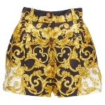 Multicolor Silk Versace Shorts