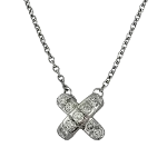 Silver Platinum Tiffany & Co. Necklace