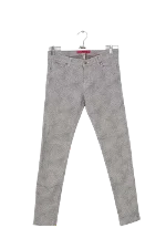 Grey Cotton Hugo Boss Pants