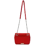 Red Leather Furla Crossbody Bag