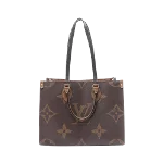 Brown Canvas Louis Vuitton Onthego