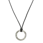 Silver Fabric Bvlgari Necklace