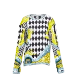 Multicolor Mesh Balmain Sweater