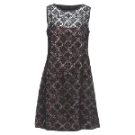 Black Cotton Louis Vuitton Dress