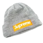 Grey Fabric Supreme Hat