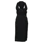 Black Fabric Versace Dress