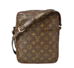 Brown Canvas Louis Vuitton Marceau