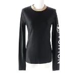 Black Fabric Louis Vuitton Top