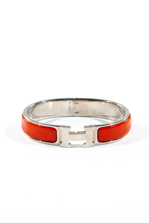 Orange Metal Hermès Bracelet
