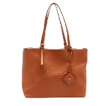 Brown Leather MCM Tote