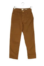 Brown Cotton Des petits hauts Jeans