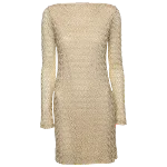 Beige Lace Missoni Dress