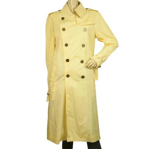 Yellow Fabric Burberry Jacket