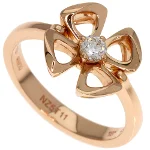 Pink Rose Gold Bvlgari Ring