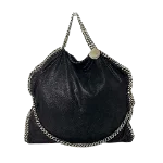 Black Leather Stella McCartney Handbag