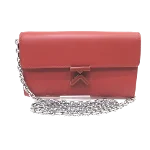 Red Leather Kenzo Shoulder Bag