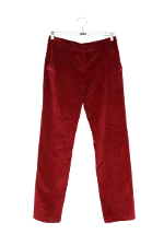 Red Cotton Kenzo Pants