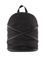 Black Leather Alexander McQueen Backpack