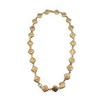 Gold Metal Chanel Necklace