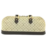 Beige Fabric Louis Vuitton Handbag