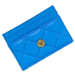 Blue Leather Versace Wallet