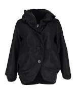 Black Silk Issey Miyake Jacket