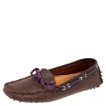 Brown Coated canvas Etro Flats