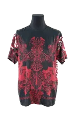 Red Silk Versace Top