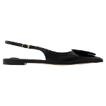 Black Leather Jacquemus Sandals