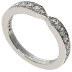 Silver Platinum Chaumet Ring