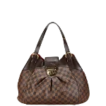 Brown Canvas Louis Vuitton Sistina