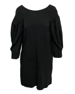 Black Acetate Simone Rocha Dress