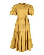 Yellow Cotton Ulla Johnson Dress