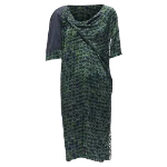 Green Silk Dries Van Noten Dress