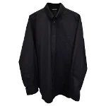 Black Cotton Balenciaga Shirt
