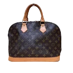 Brown Canvas Louis Vuitton Alma