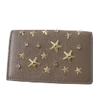 Metallic Leather Jimmy Choo Wallet