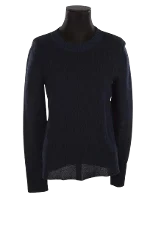 Blue Viscose Victoria Beckham Sweater