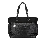 Black Canvas Chanel Paris Biarritz