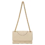 Nude Leather Tory Burch Shoulder Bag