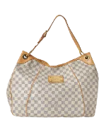 Beige Canvas Louis Vuitton Galliera