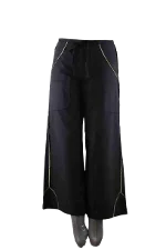 Black Cotton Sonia Rykiel Pants