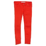 Orange Denim Victoria Beckham Jeans
