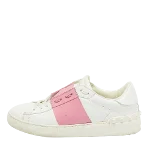 White Leather Valentino Sneakers