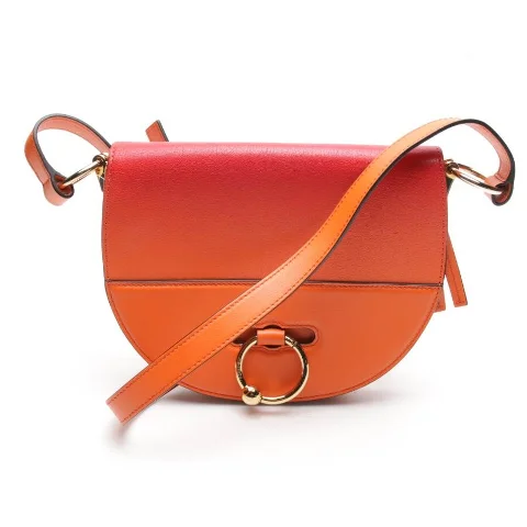 Orange Leather Jw Anderson Crossbody Bag