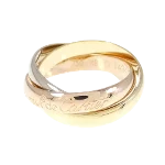 White Rose Gold Cartier Ring